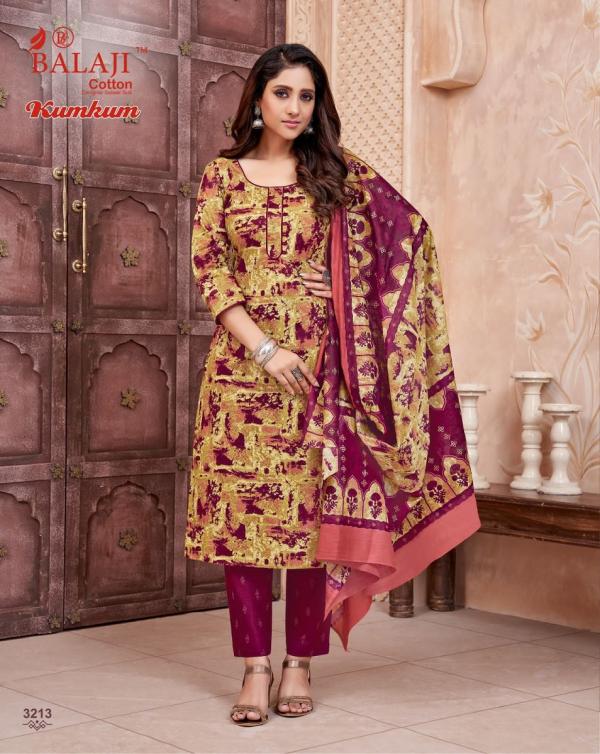 Balaji Kumkum Vol-32 Designer Kurti Bottom With Dupatta